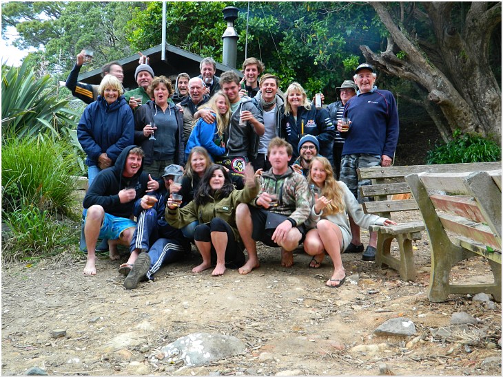 Party at Smokehouse Bay